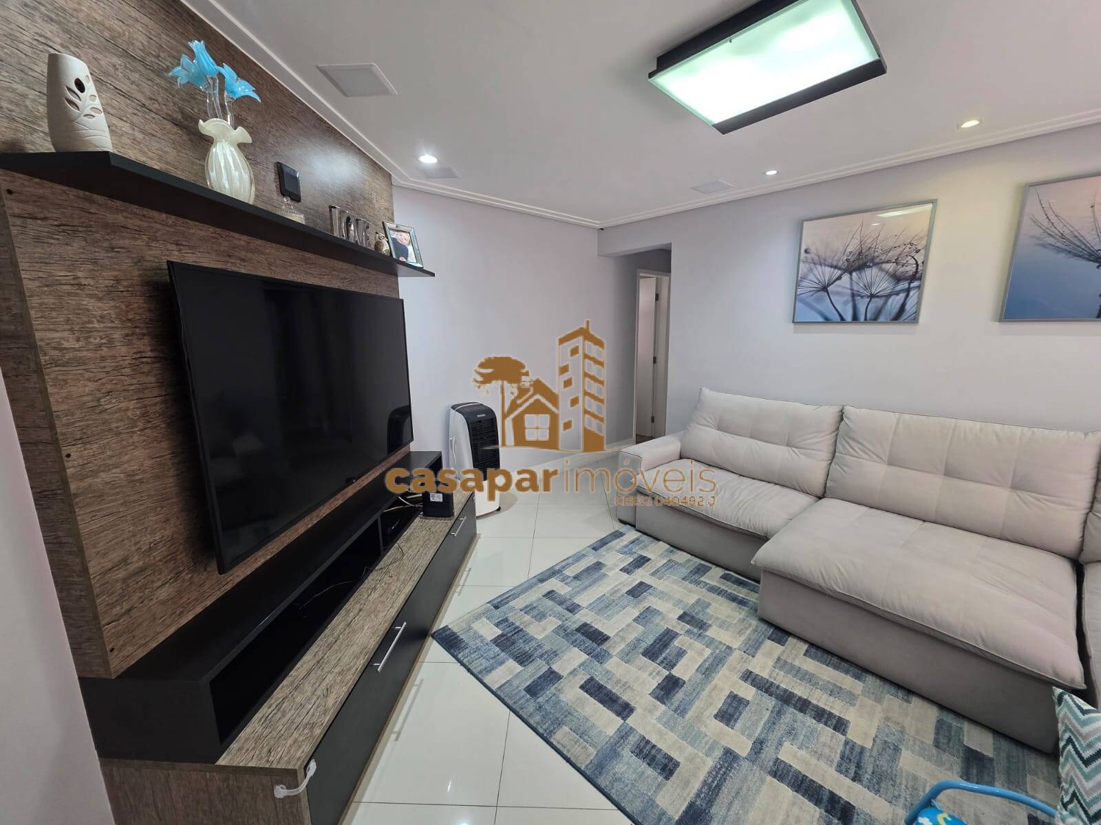 Apartamento mobiliado para locação no Campestre, 110m² com 3 quartos