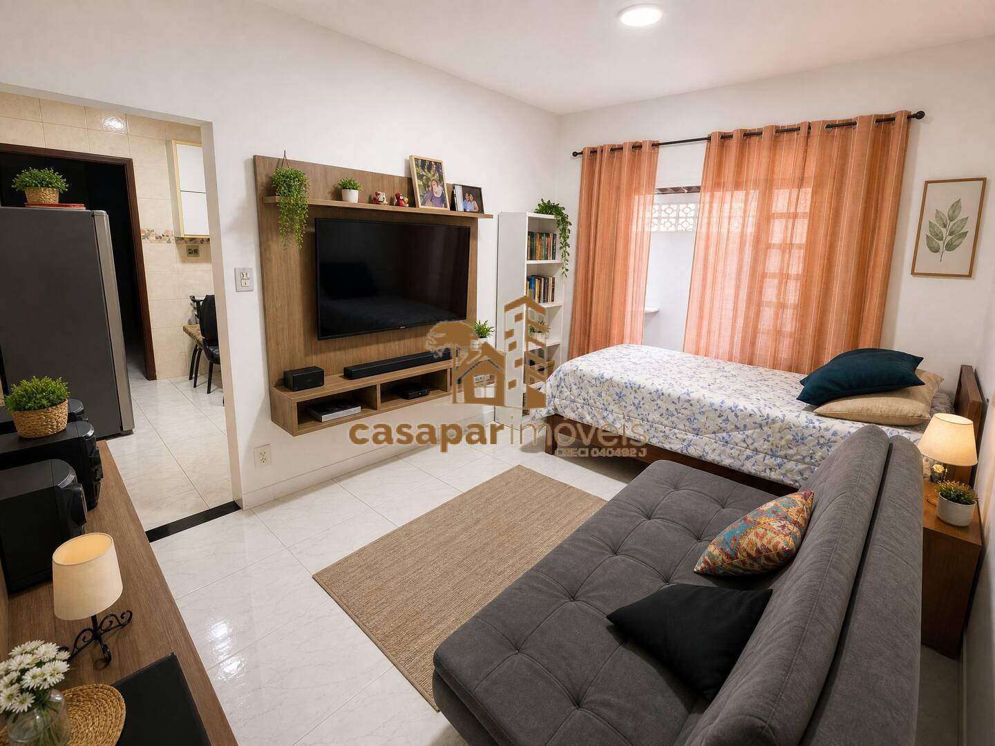Casa térrea à venda com 127 no Campestre, 2 quartos com 2 vagas